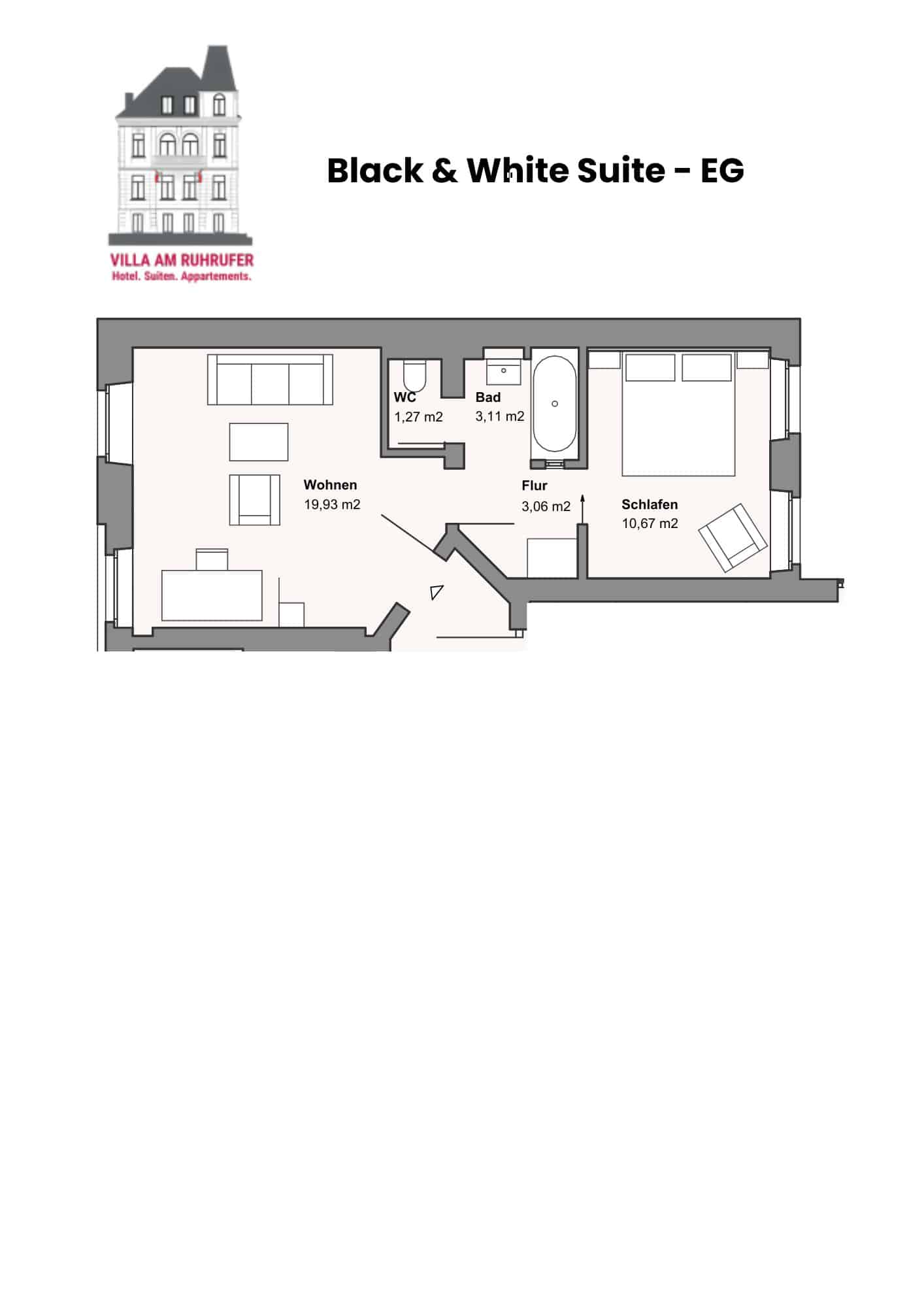 Black and white Suite