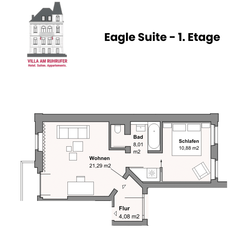 Villa am Ruhrufer Eagle Suite