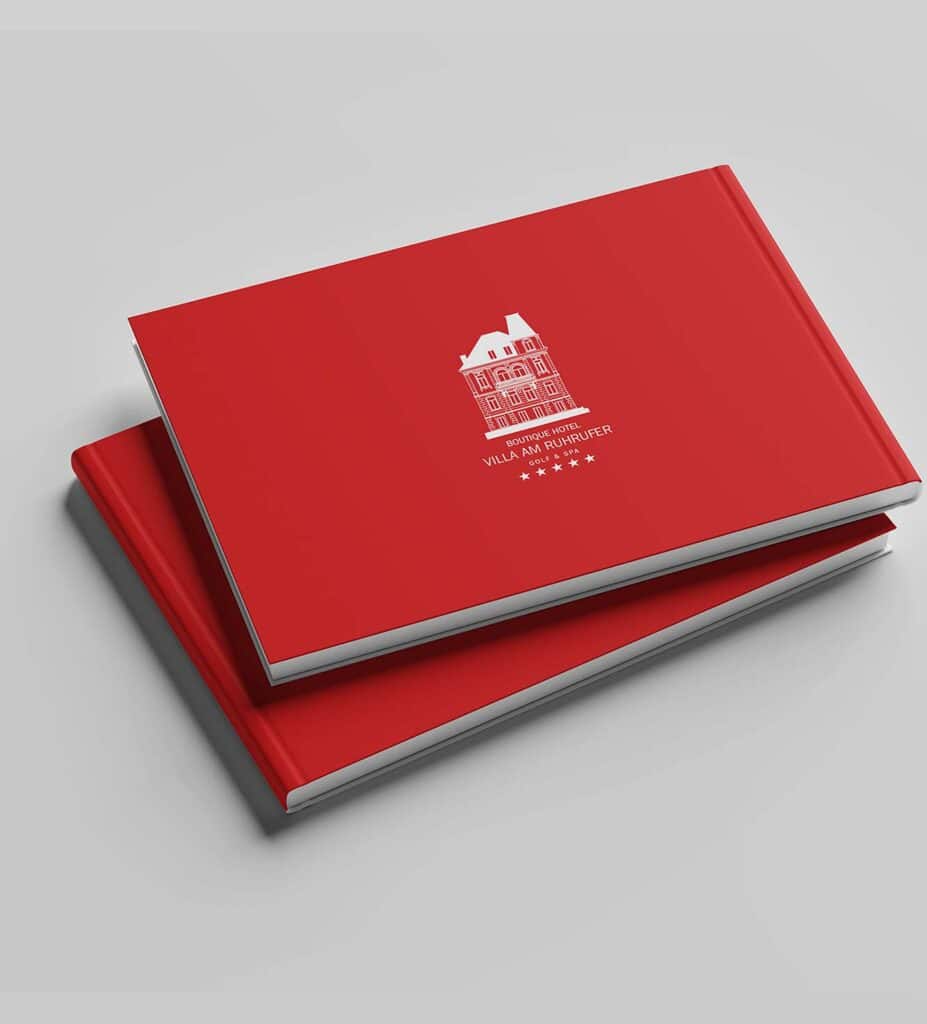 Das Gästebuch der Villa.
